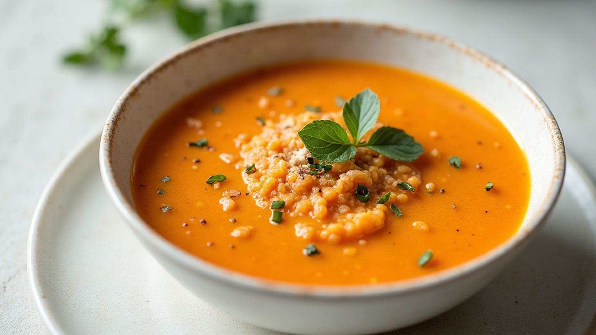 Preview of Creamy Red Lentil + Coconut Soup