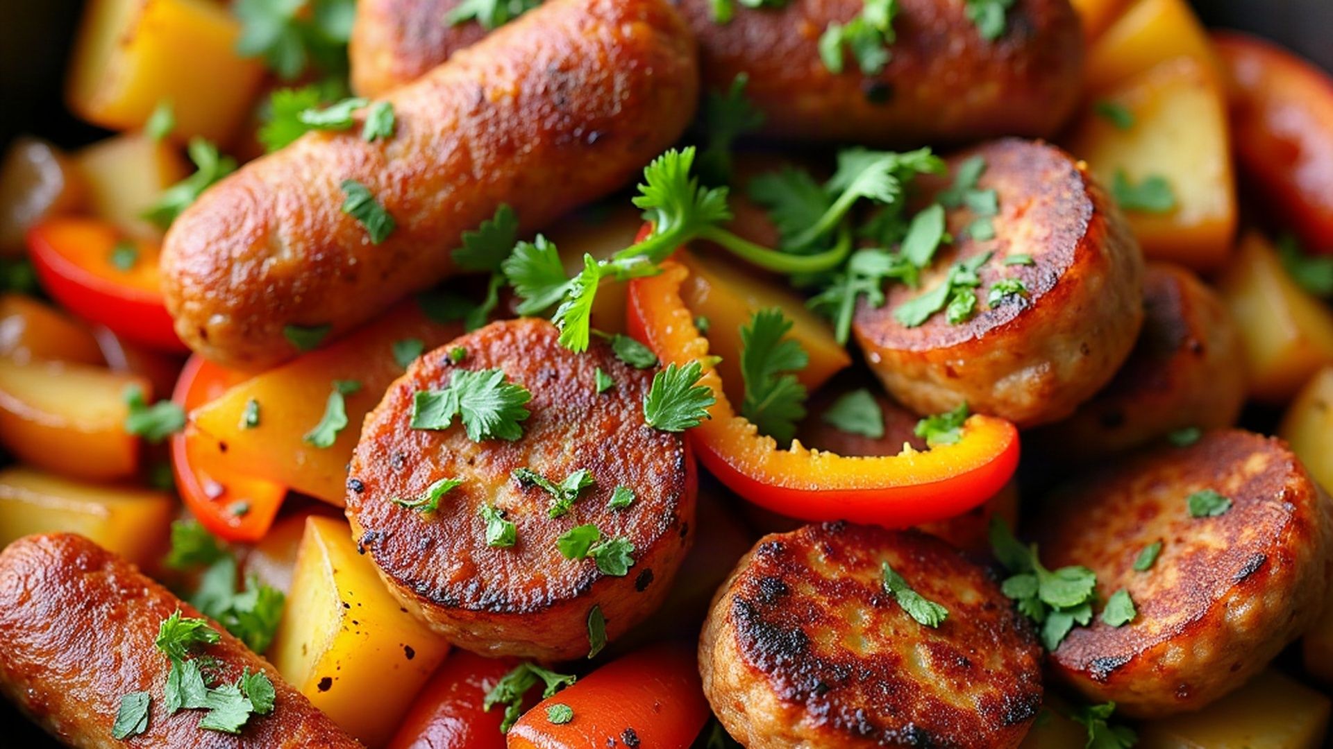 Preview of Crispy Breakfast Potatoes + Plant-Based Sausage