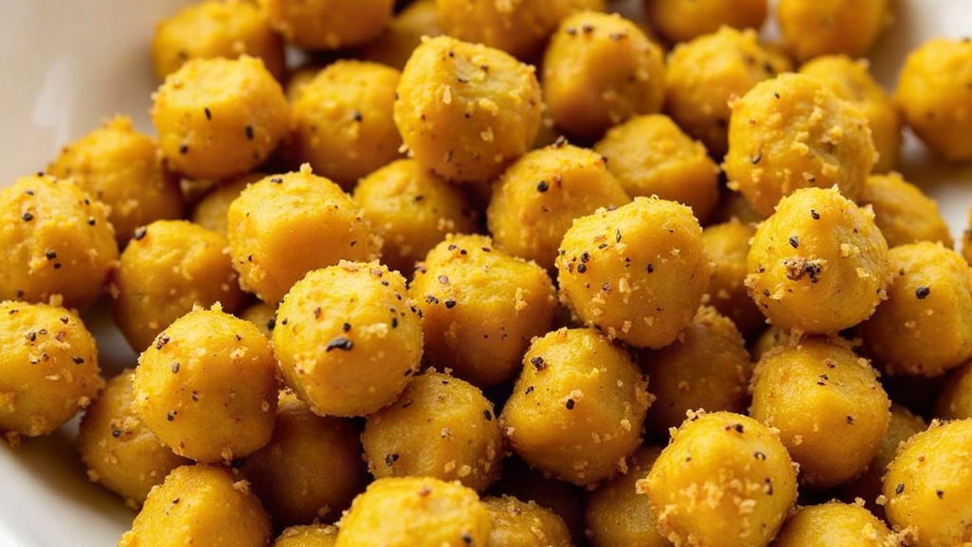 Preview of Crispy Turmeric Roasted Chickpeas