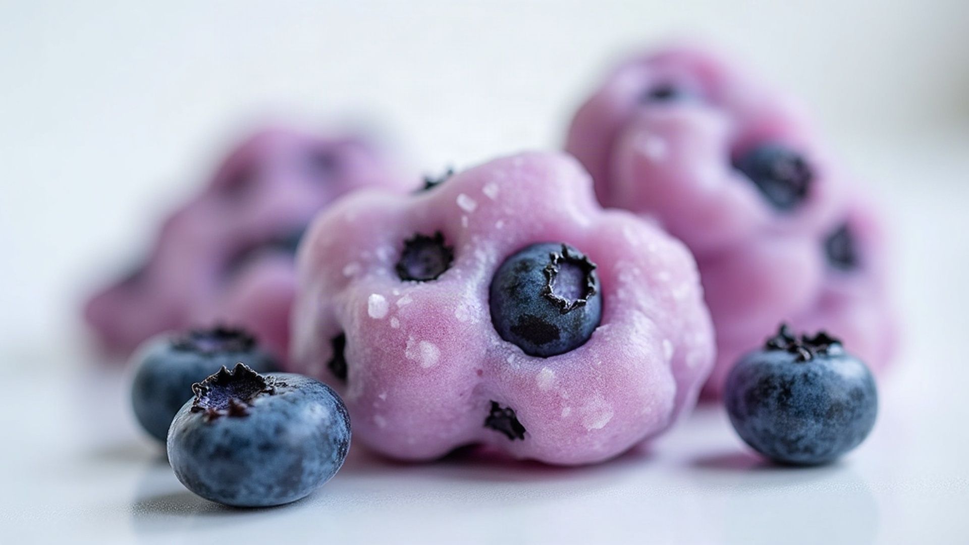 Preview of Frozen Yogurt Blueberry Clusters
