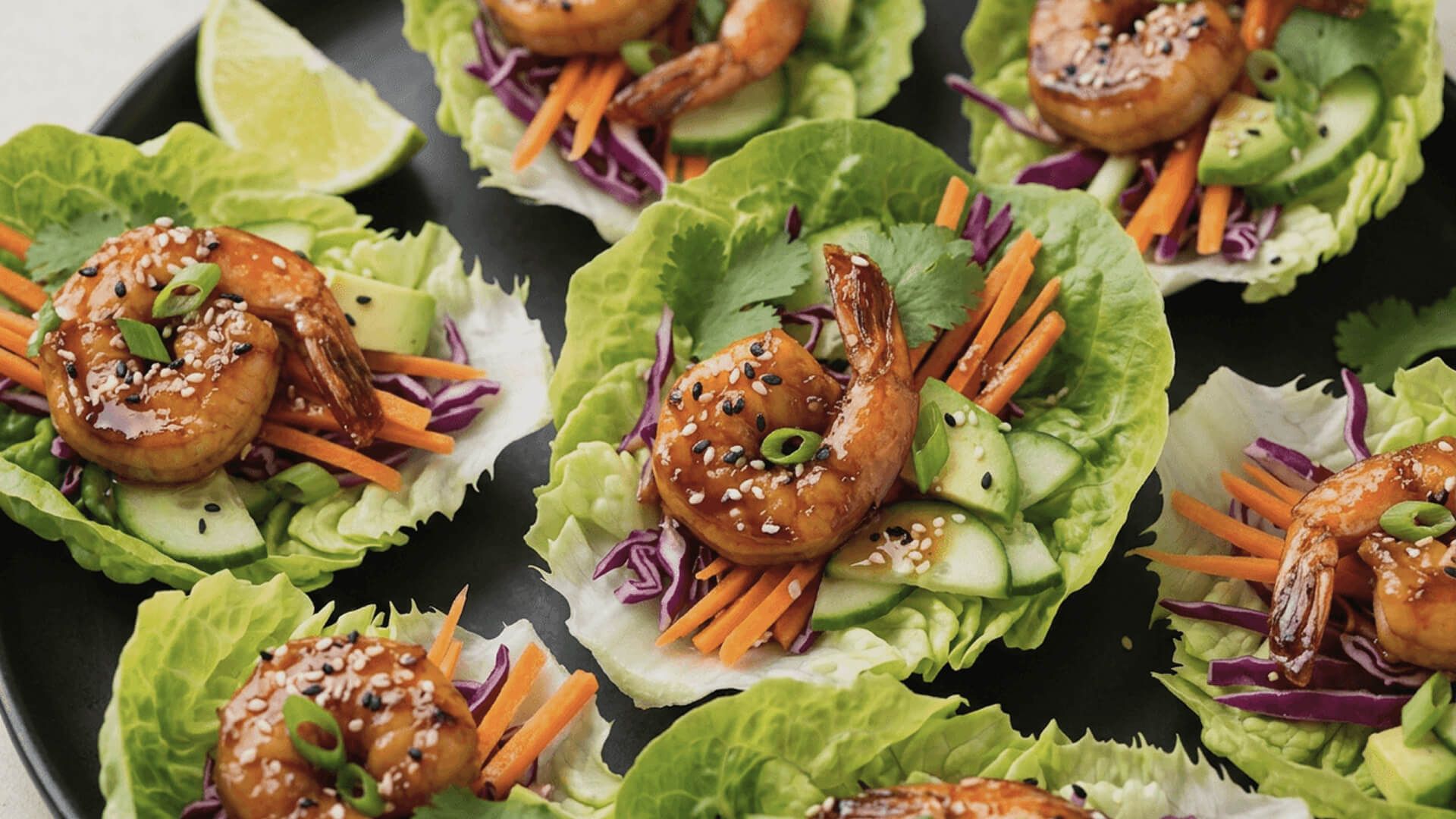 Preview of Ginger-Garlic Shrimp Lettuce Cups