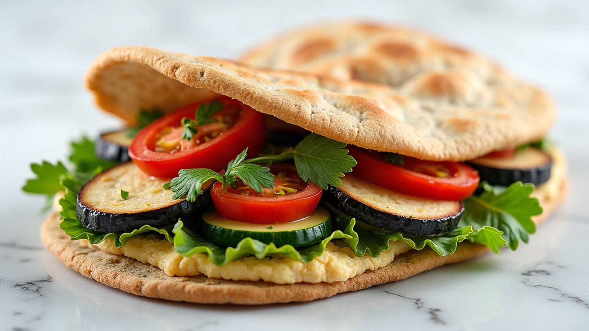 Preview of Mediterranean Hummus Pita