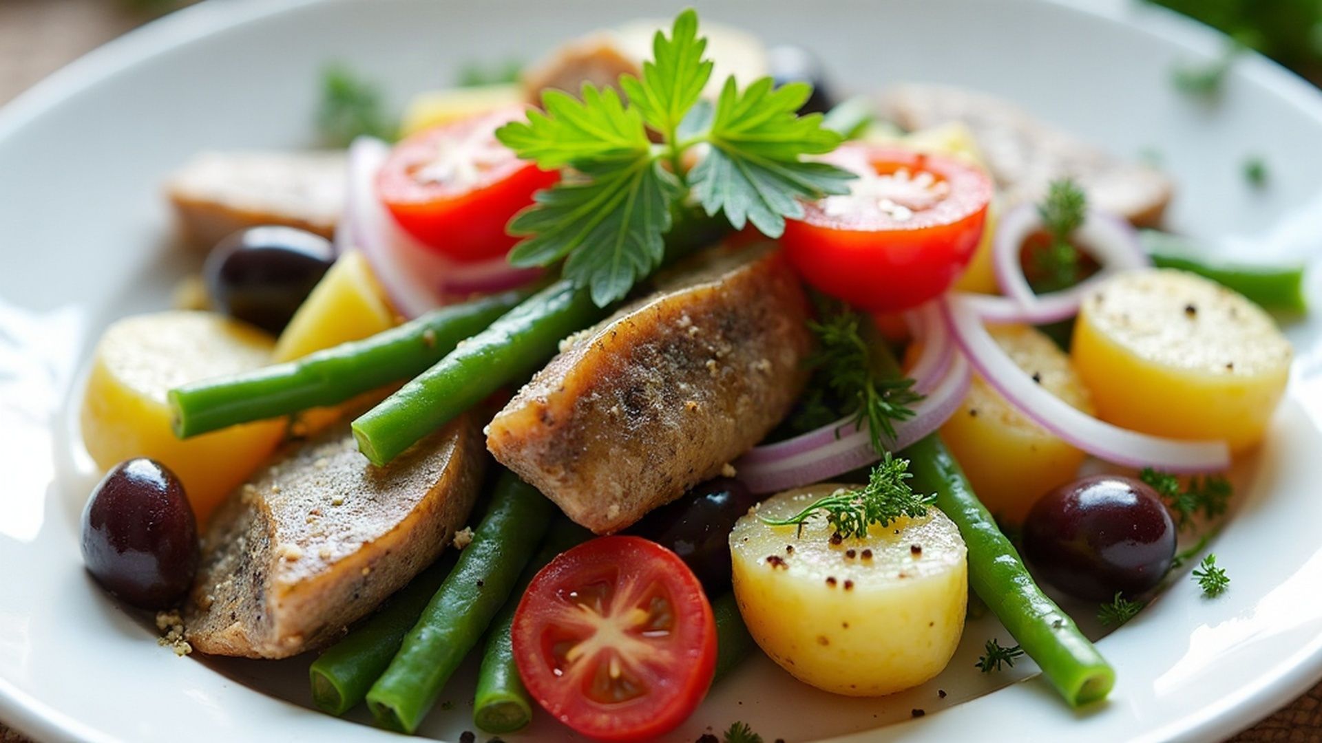 Preview of Mediterranean Sardine + Potato Salad