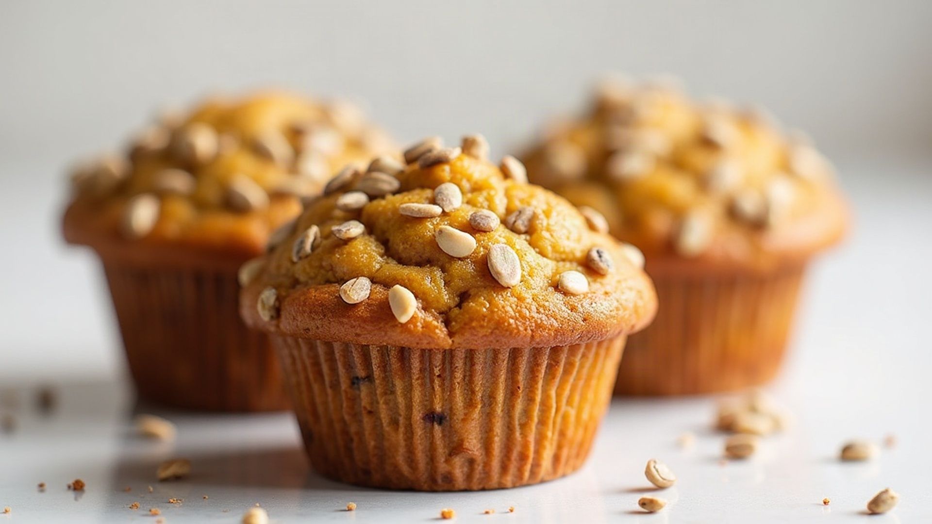 Preview of Pumpkin Seed Banana Breakfast Muffins