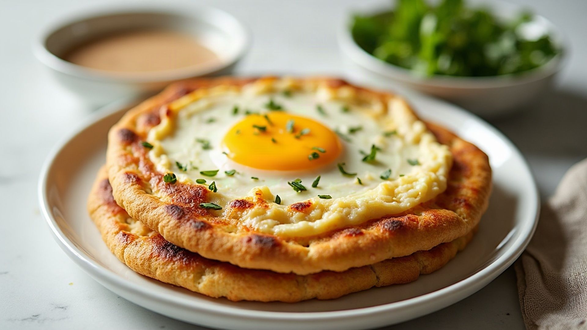 Preview of Savory Cottage Cheese Breakfast Flatbread