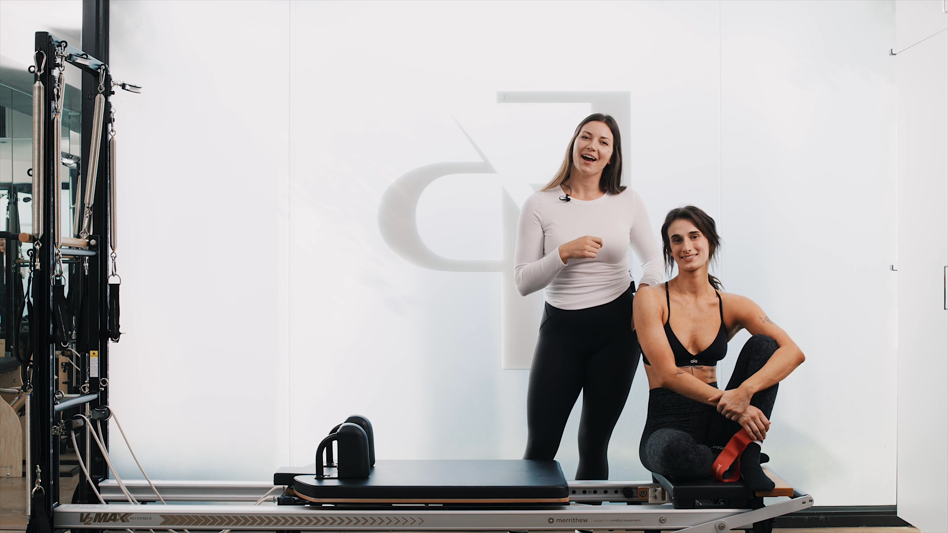 Preview of DAY 7 - 25 Min Reformer | Core Challenge with Ankle Weights & Block