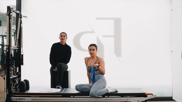 Preview of DAY 2 - 25 Min Mat | Core Challenge with a Resistance Band