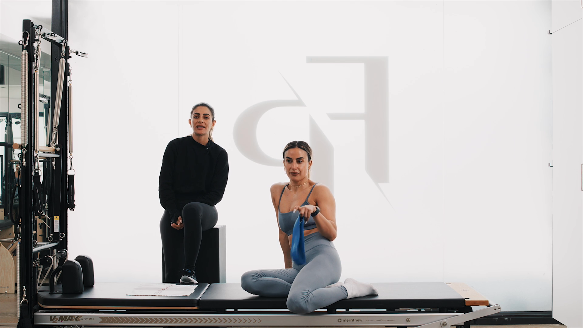 Preview of DAY 2 - 25 Min Mat | Core Challenge with a Resistance Band