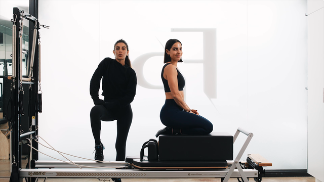 Preview of DAY 6 - 25 Min Reformer | Core Challenge with Ankle Weights