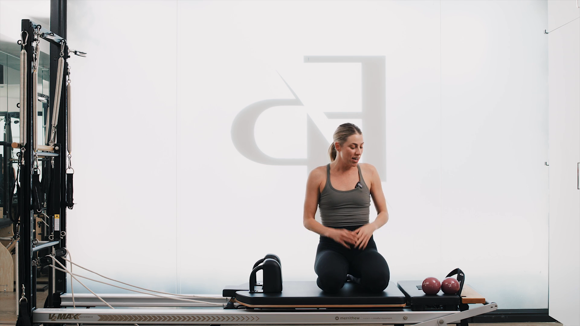 Preview of DAY 9 - 25 Min Reformer | Core Challenge with Hand Weights