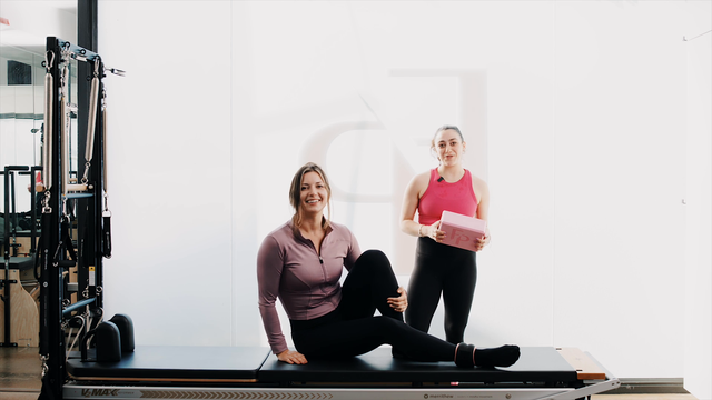 Preview of DAY 5 - 25 Min Mat | Core Challenge with Block & Ankle Weights