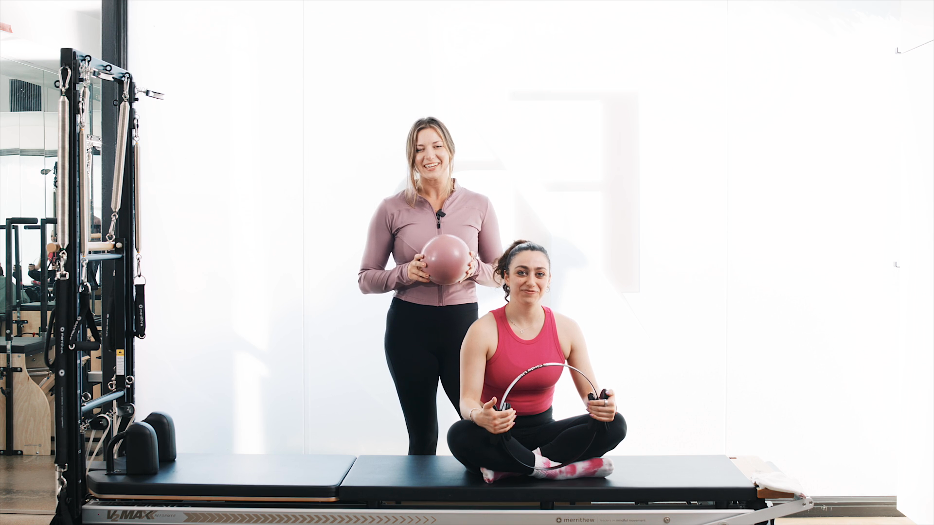 Preview of DAY 3 - 25 Min Mat | Core Challenge with Stability Ball & Pilates Ring