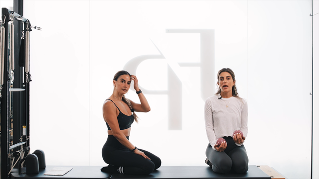 Preview of 25 Min Mat | Legs x Liana Levi | Abs, Arms, and Butt with a Toning Ball