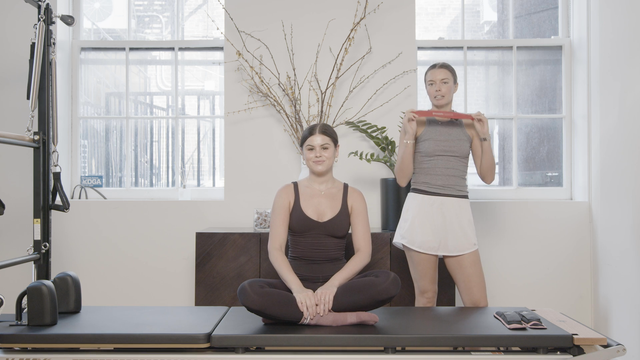 Preview of 20 Min Mat | Abs And Glutes | Resistance Band & Ankle Weights