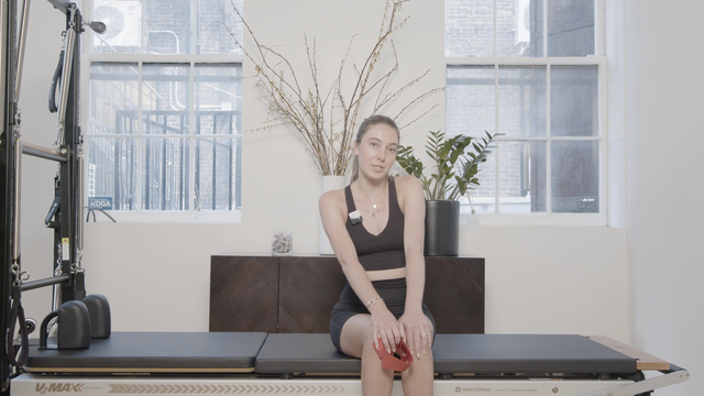 Preview of 15 Min Mat | Abs and Glutes | Resistance Band & Ankle Weights